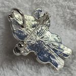 Santa Clause Candy Cane Christmas Holiday Pin Brooch Pendant Enameled Metal Photo 5