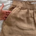 & Other Stories Los Angeles Atelier & Other Stories High Waist tan pull on Shorts, size 8 Photo 5