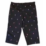 White Stag Retro Margarita Embroidered Capri Clam Digger Pants 12 Photo 0