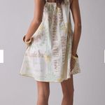 BDG Eva Tie-Front Ruched Strap Trapeze Mini Dress Photo 2