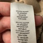 Tahari Tan Suede Quarter Zip Boxy Sweatshirt Photo 8