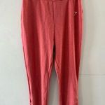 Gymshark Pants Women's Large Joggers Moroccan Red Slim Fit Ruched Athleisure Photo 0