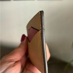 Coach Authentic LIP๐ pebbled smooth leather card case Photo 8