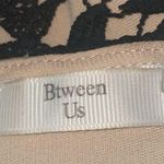 Between Us Black and Tan Lace cocktail mini dress Size L Photo 2