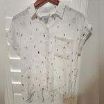 Rails  Short Sleeve Button Down Cactus Print Photo 1