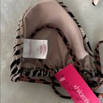 Xhilaration Black and Cream Zebra Bikini Top NWT Photo 3