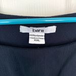 Bar III Black Smocked Waist Mini Dress Women's Size 2XL Photo 2