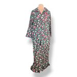 Charter Club Holiday Floral Flannel Pajama Set Green Red White NWT XL Christmas Photo 3