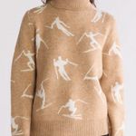 Halogen NWT HalogenX Nordstrom  Turtleneck Sweater Large, LATTE HEATHER BROWN Photo 0