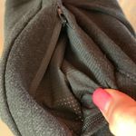 Betabrand  Wide Ribbed Zipper Ankle Black Leggings Photo 3