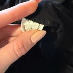 L'Agence LA't by  Black Strapless Faux Wrap Maxi Dress S Photo 5