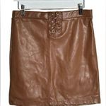 Haute Monde Women’s Faux Leather Skirt Size Medium Photo 0