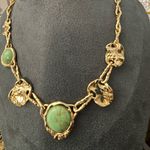 Alexis Bittar NWOT  Gold and Mint Necklace Photo 8
