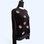 Juicy Couture Velour Crown Sweatshirt Size Large Photo 3