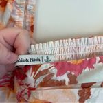 Abercrombie & Fitch  Small Floral Emerson Poplin Puff Sleeve Mini Dress Cotton Photo 4