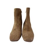 Sam Edelman  Paige Women's Brown Suede Square Toe Zip Up Ankle Chelsea Boots 12 Photo 1