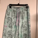 Disney Princess Aqua Women Sleep Pants Pajama Bottoms The Little Mermaid Size S Photo 3