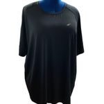 Vayager, Women’s Black Top, round neckline, short sleeve. XXXL, Size undefined Photo 0