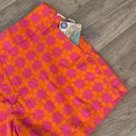 Sigrid Olsen  NWT sz 4 Orange Pink Patterned geometrical Shorts Photo 1