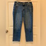 Sonoma  Women's Straight Leg Blue Jeans.    Size-12 Petite Photo 2
