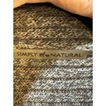 SIMPLY NATURAL Alpaca Open Front Cardigan Made in Peru One Size Shawl Collar Size undefined Photo 7