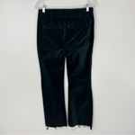 Free People Oxanna Deep Jewel Green Velvet Flare Pants Cropped Size 27 Photo 7