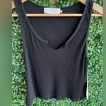 Lacausa - Anthropologie - NWT | Roxy Tank - Sz Large | Black Photo 11