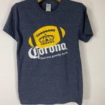 Corona Football T Shirt Grey Gold Sz Small Gray Photo 4