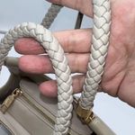 Bebe  Stud Micro Shopper with Unbranded Gold Chain Crossbody Photo 5