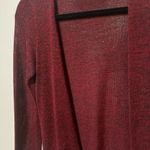 Charlotte Russe Long Sleeve Maroon Red Wine Cardigan Photo 4