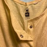 PacSun Yellow Cropped Tank Top Photo 3