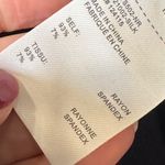 NWT Rue Sophie Navy Blue Draped Peplum Top Shirt M Nordstrom Rayon Spandex Size M Photo 6