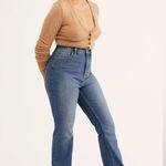 Free People NWOT CRVY Robyn High-Rise Flare Jeans Photo 0
