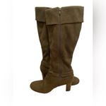Predictions Preloved  Suede Calf Length Heeled Boots Photo 4