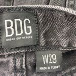 Urban Outfitters  BDG Black 100% Cotton High Waisted Cut Off Jean Shorts Size 29 Photo 2