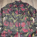 Chico's  100% Silk Hand-Beaded Black Pink Red Jacket Blazer Size 3 - XL 16/18 Photo 0