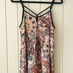 Lush Clothing Lush Pink Boho Mini Shift Printed Flowy Dress Photo 1