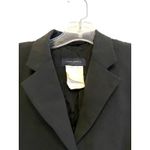 Piazza Sempione Long 4 Button Blazer Jacket Black Size IT 40 Italy Made Pockets Photo 2