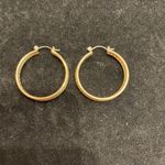 Gold Hoop Earrings Photo 3