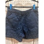 Nasty Gal  Collection Quilted Denim Shorts Dark Blue High Waisted Women's Size 8 Photo 5