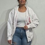 John Galt  White Malibu Full Zip Hoodie Sz L Photo 7