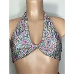 PilyQ New. PQ shimmer paisley bikini. D-cup/L-bottom. Retails $152 Photo 11