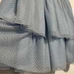 Hill House The Clara Tulle Tiered Dotted Mini Skirt Powder Blue Small :Box 0013: Photo 4