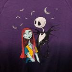 Disney Jack & Sally Nightmare Before Christmas Crewneck M Photo 1