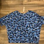 Nic+Zoe  NWT palm leaf top.  Dolman style sleeves.  Size: XL Photo 3