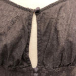 Free People  Puff Sleeve Semi Sheer Heartstrings Blouse Photo 4