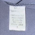 Andree by Unit  womens size small hi low lavender v-neck blouse with bell sleeves Photo 4