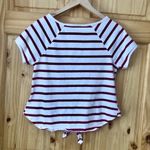 Disney Vintage  Destinations scoop neck tie front crop tee M Photo 8