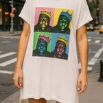 Free People x Daydreamer Notorious BIG Slit Tunic T Photo 0