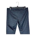 Kut From The Kloth  Pants Women 6 Black Plaid Mia Ankle Skinny Trousers Career‎ Photo 3